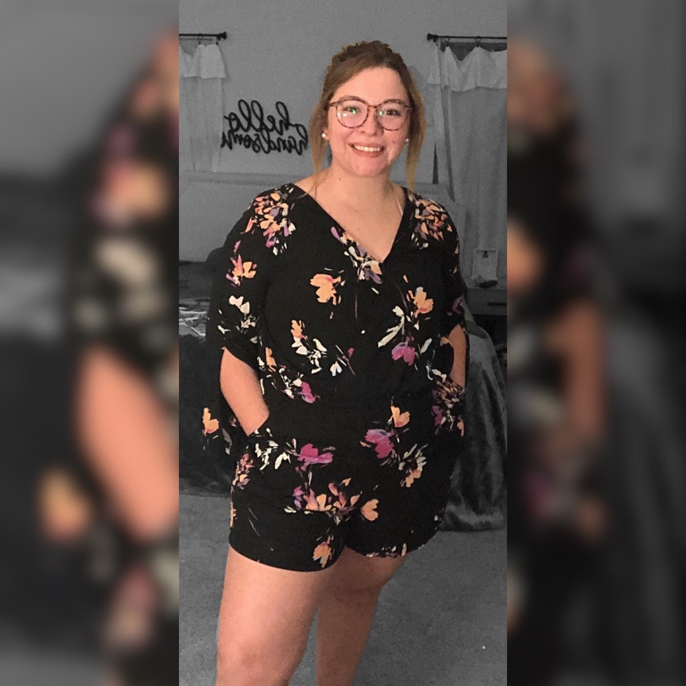 Floral Romper